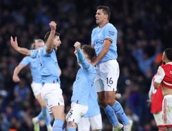 Manchester City Lumat Arsenal, Kans Juara Semakin Lebar