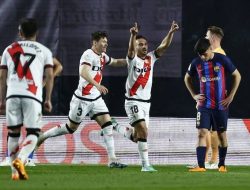 Dibungkam Rayo Vallecano, Barcelona Masih Kokoh di Puncak Klasemen