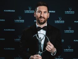 Messi Raih Penghargaan Olahragawan Pria Terbaik Dunia