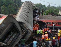 Kecelakaan Kereta di India Renggut 233 Nyawa